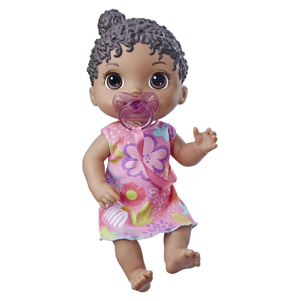 BABY ALIVE Baby Lil Sounds Interactive Black Hair Baby Doll Importatoy