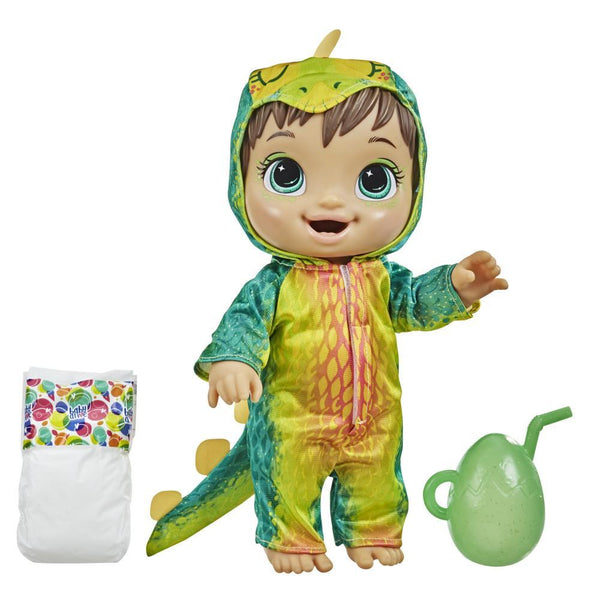 BABY ALIVE Dino Cuties Doll - Stegosaurus