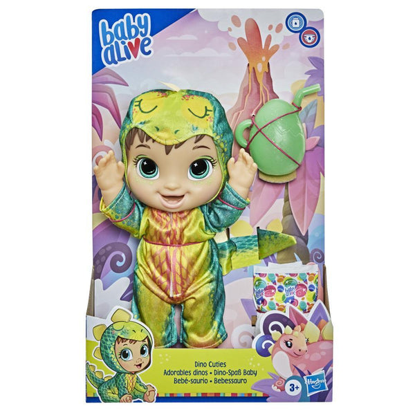 BABY ALIVE Dino Cuties Doll - Stegosaurus