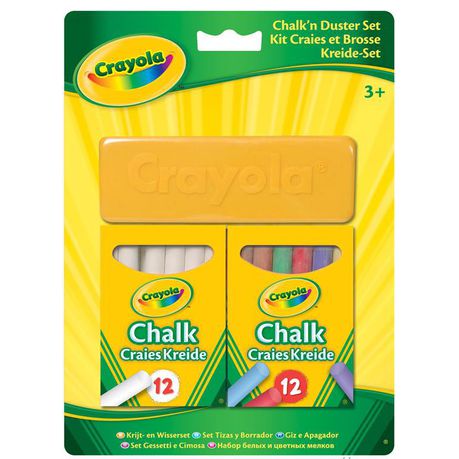 CRAYOLA Chalk'n Duster Set