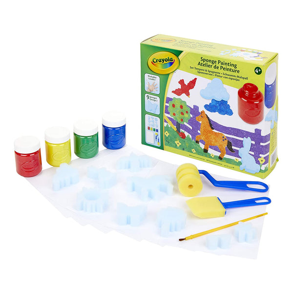 CRAYOLA Sponge Painting Set