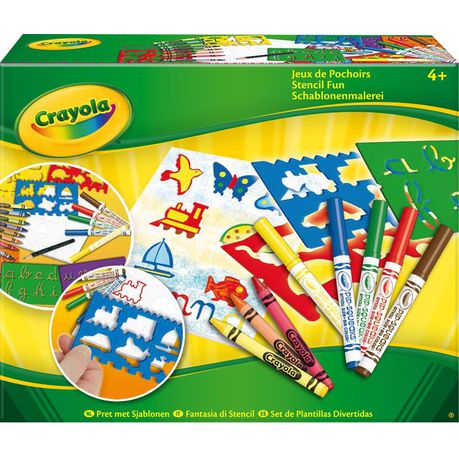 CRAYOLA Stencil Fun Kit