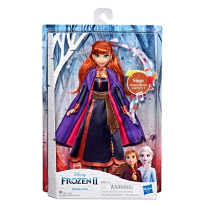 Disney Frozen Singing Anna Fashion Doll