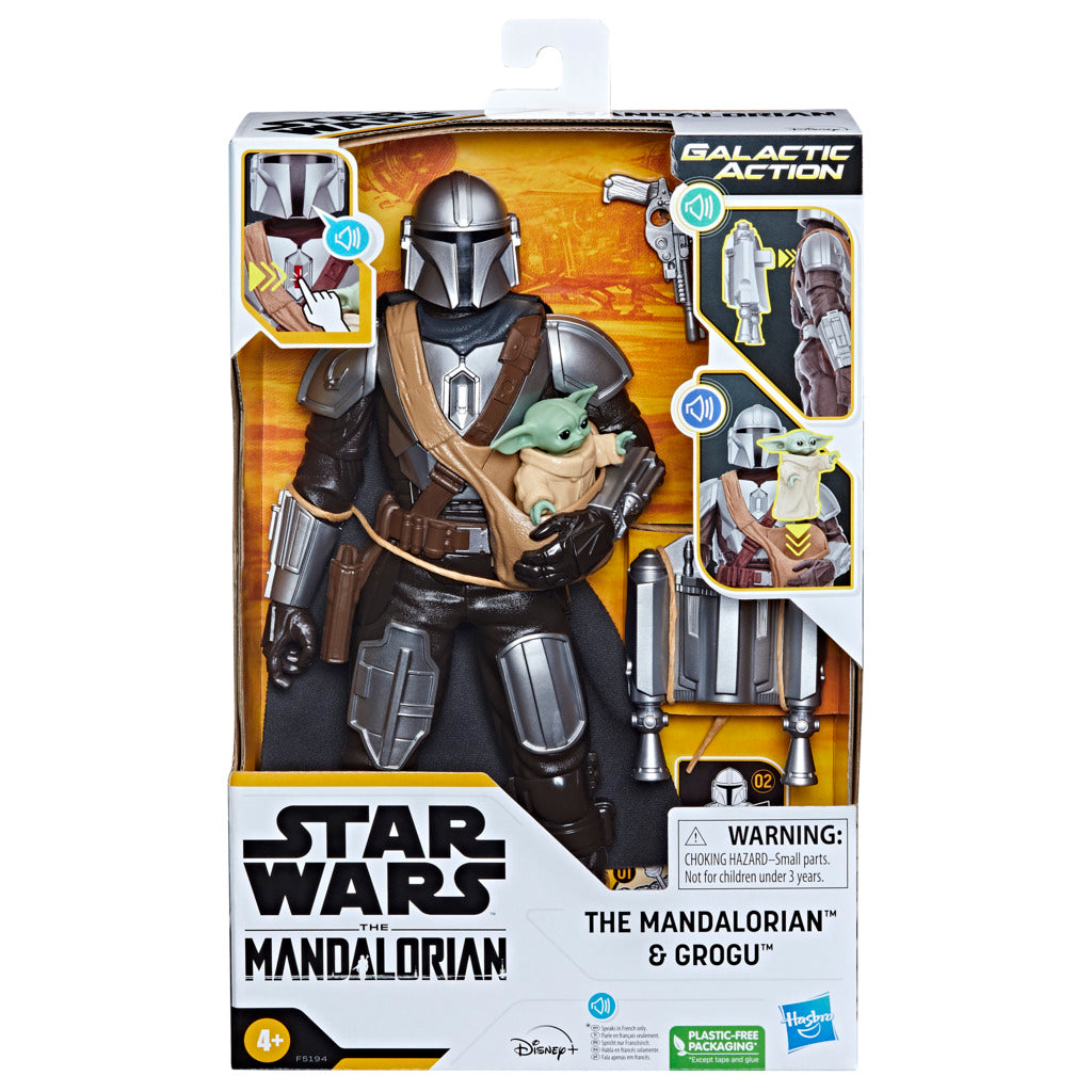 STAR WARS Galactic Action The Mandalorian & Grogu Interactive Electron ...