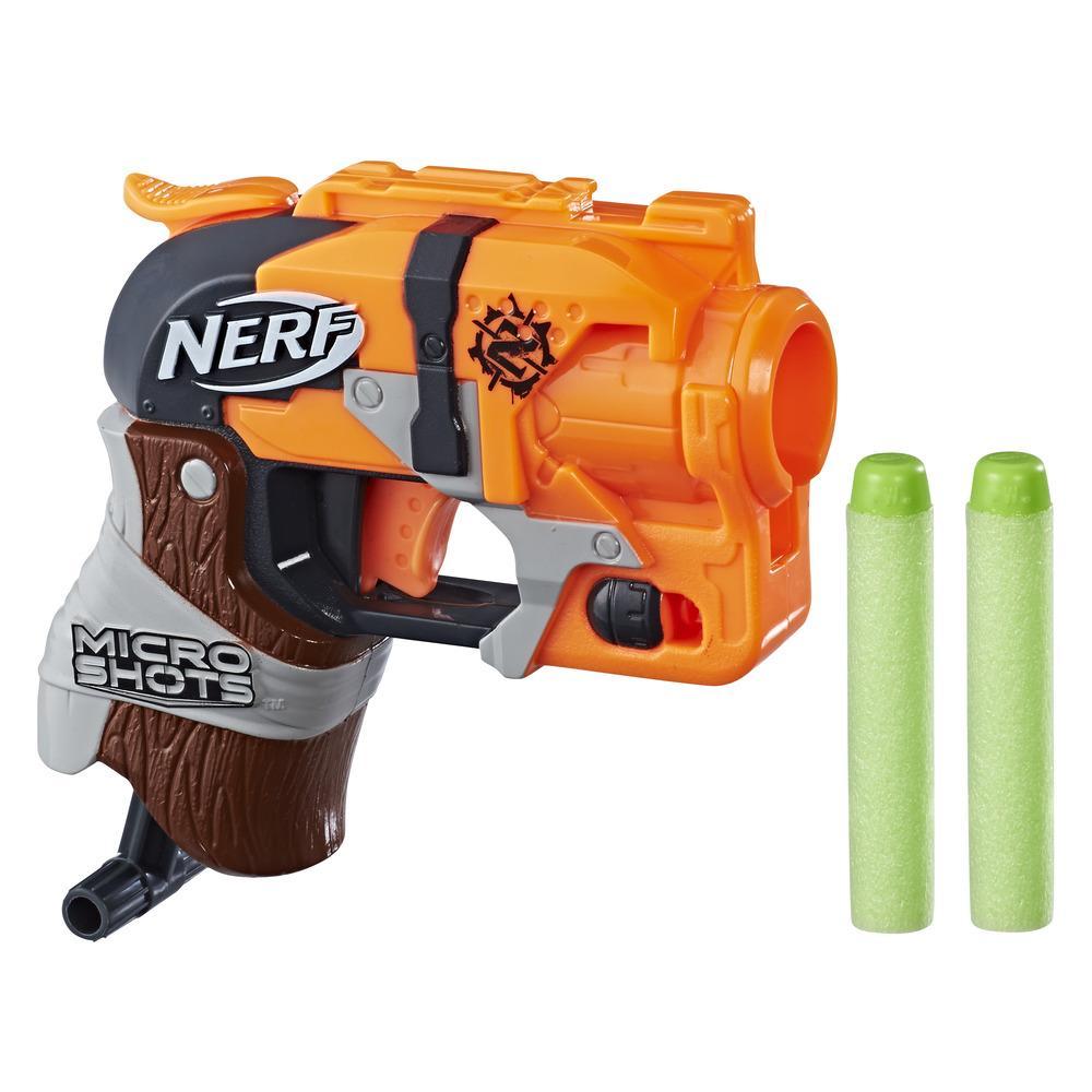 NERF MicroShots Zombie Strike Hammershot Blaster Importatoy