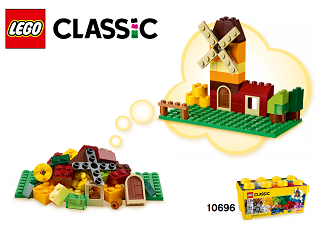 LEGO 10696 Classic Medium Creative Brick Box with Easy Kids Toy