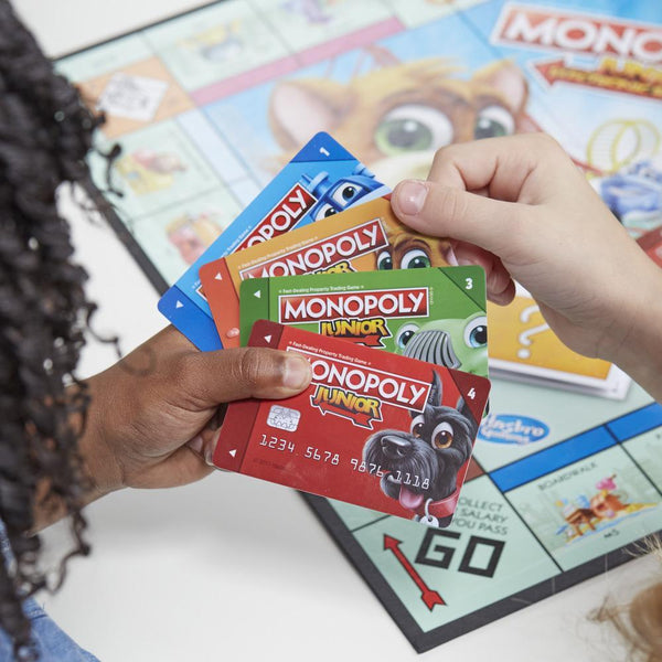 MONOPOLY Board Game Junior Electronic Banking