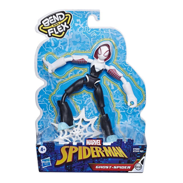 Marvel Spider-Man Bend And FlexGhost-Spider Action Figure