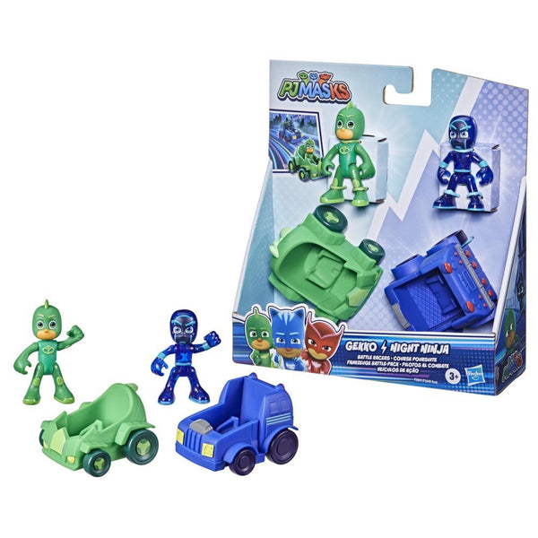 PJ Masks Gekko vs Night Ninja Battle Racers Toy