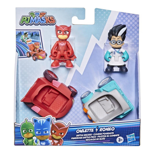 PJ Masks Owlette vs Romeo Battle Racers Toy