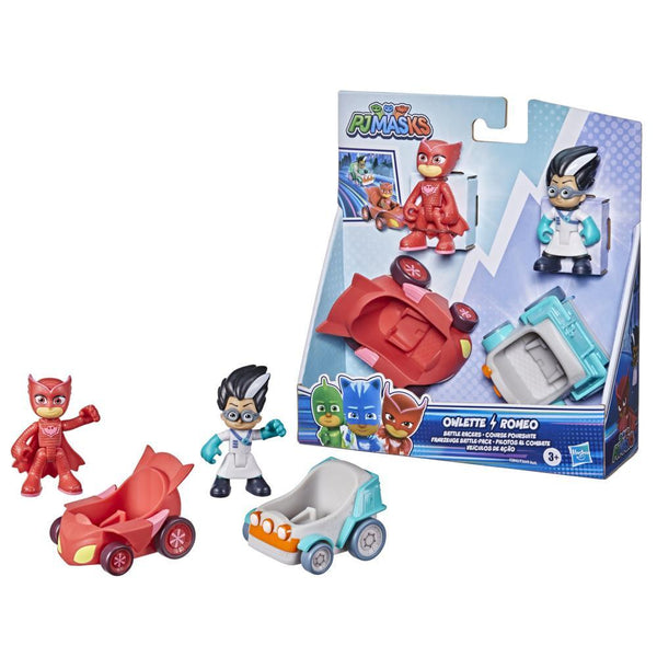 PJ Masks Owlette vs Romeo Battle Racers Toy