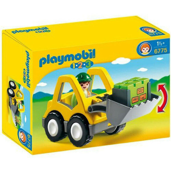 PLAYMOBIL 1.2.3 Excavator 6775