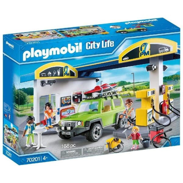 PLAYMOBIL City Life Gas Station 70201