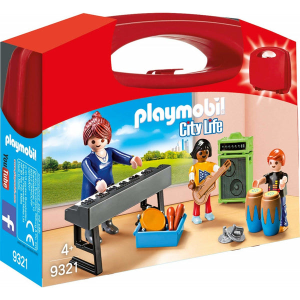 PLAYMOBIL City Life Music Class Carry Case 9321