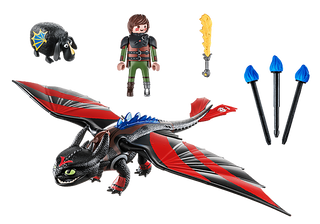 PLAYMOBIL DRAGONS Dragon Racing: Hiccup and Toothless