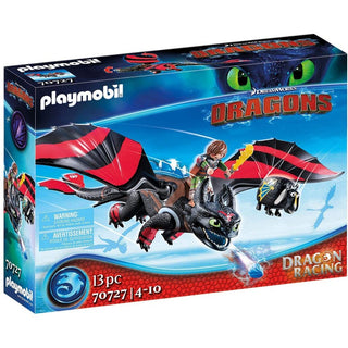 PLAYMOBIL DRAGONS Dragon Racing: Hiccup and Toothless