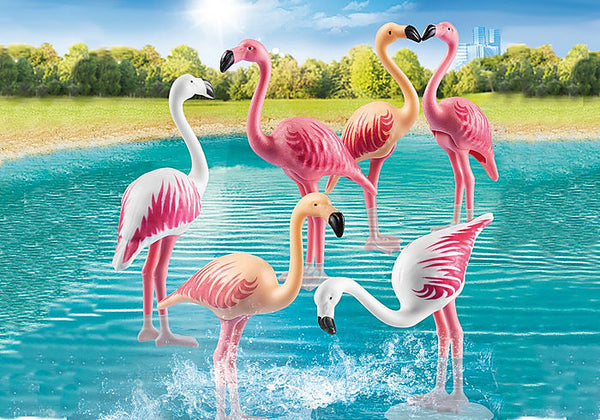 PLAYMOBIL Flock of Flamingos 70351