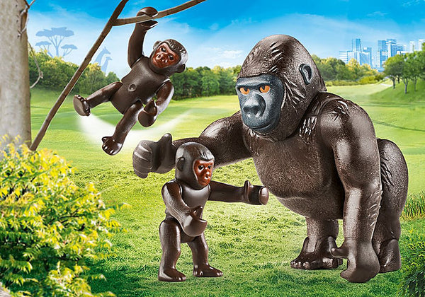 PLAYMOBIL Gorilla with Babies 70360