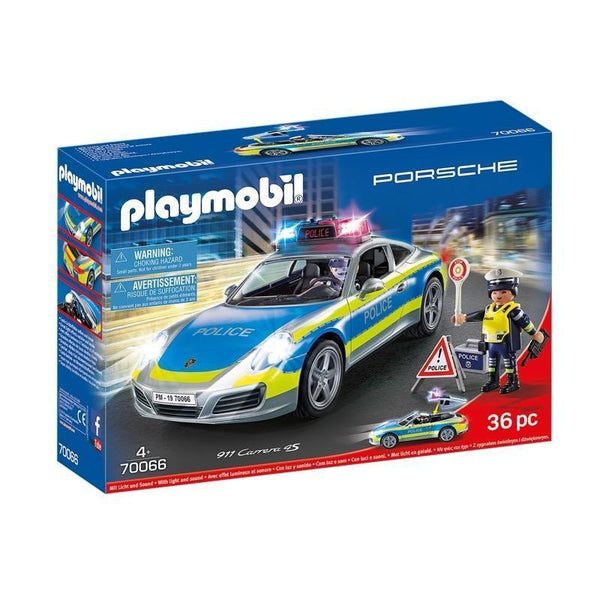 PLAYMOBIL Porsche 911 Carrera 4S Police 70066