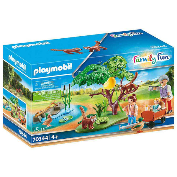 PLAYMOBIL Red Panda Habitat 70344