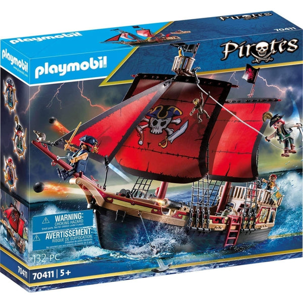 PLAYMOBIL Skull Pirate Ship 70411