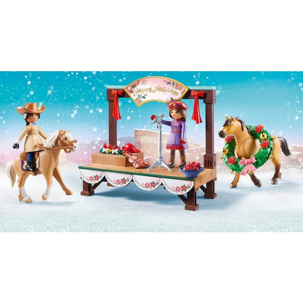 PLAYMOBIL Spirit Riding Free Christmas Concert 70396