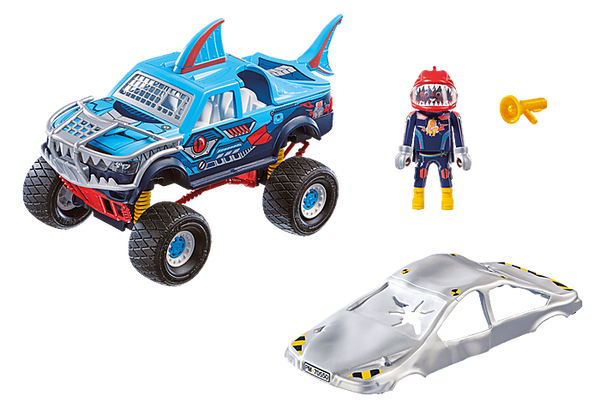 PLAYMOBIL Stunt Show Shark Monster Truck