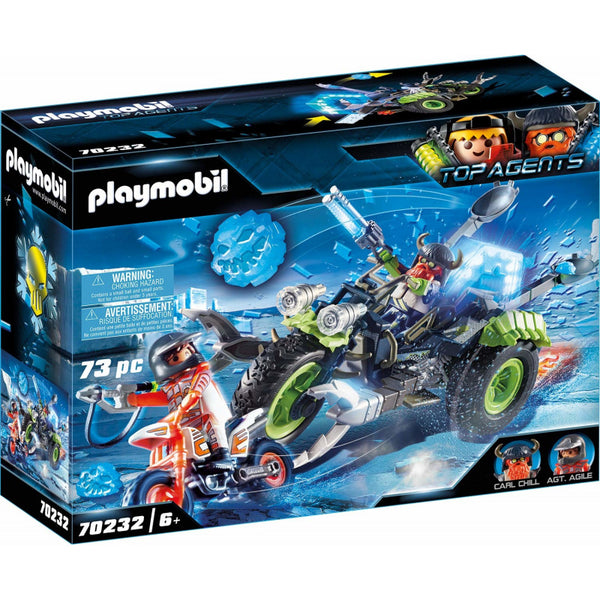 PLAYMOBIL Top Agents Arctic Rebels Ice Trike 70232