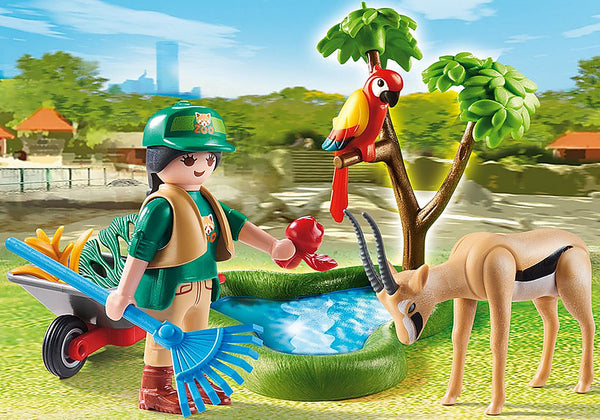 PLAYMOBIL Zoo Gift Set 70295