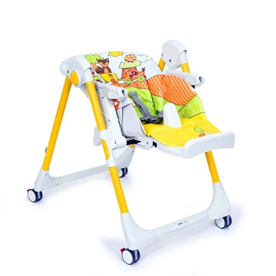 Peg Perego Prima Pappa Follow Me Baby High Chair in Fox & Friends