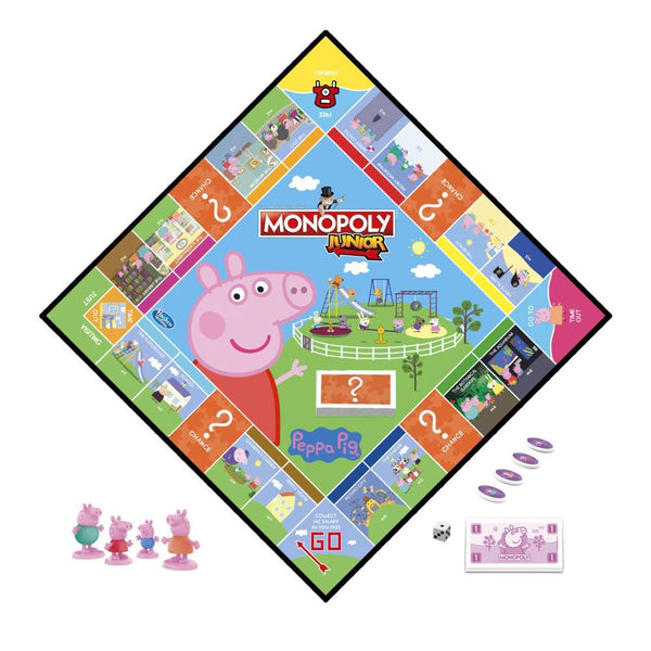 MONOPOLY Junior: Peppa Pig Edition Board Game