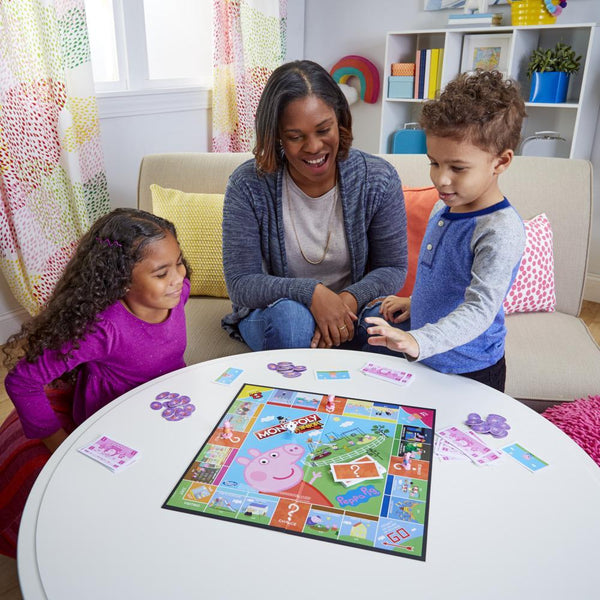 MONOPOLY Junior: Peppa Pig Edition Board Game