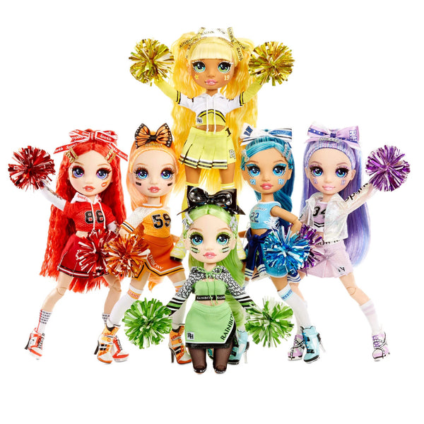 Rainbow High Cheer Ruby Anderson – Red Cheerleader Fashion Doll