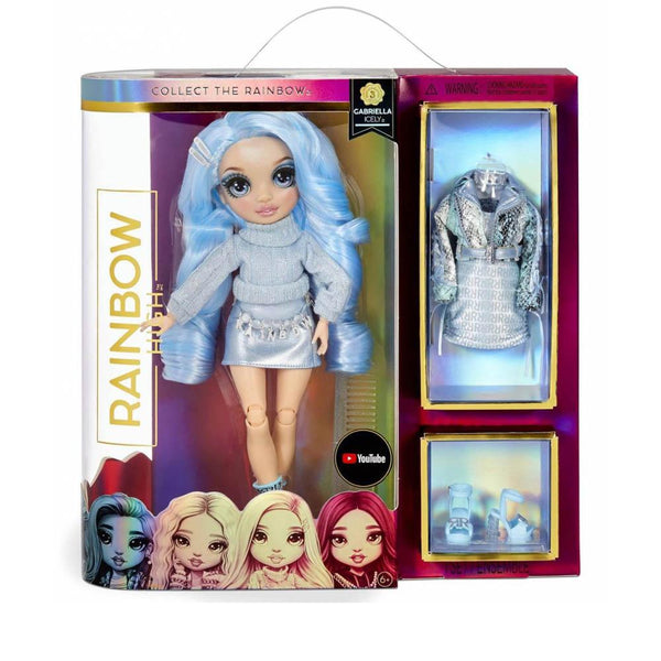 RAINBOW HIGH Gabriella Icely  Ice (Light Blue) Fashion Doll with 2 Outfits