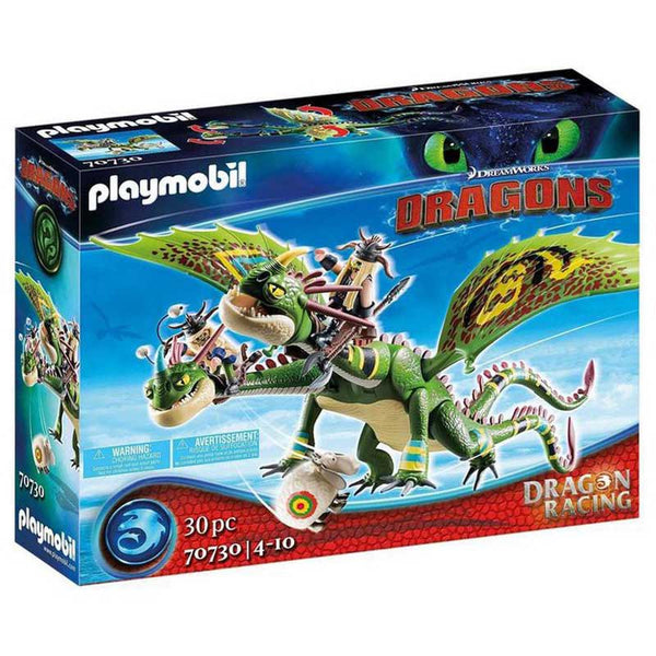 PLAYMOBIL DRAGONS Dragon Racing: Ruffnut and Tuffnut with Barf and Belch