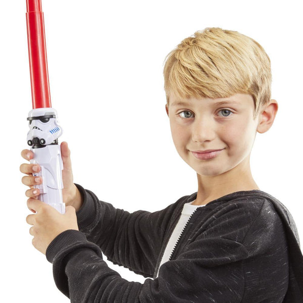 STAR WARS Imperial Stormtrooper Extendable Red Lightsaber