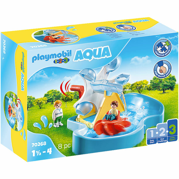 PLAYMOBIL AQUA 1.2.3 Water Wheel Carousel 70268