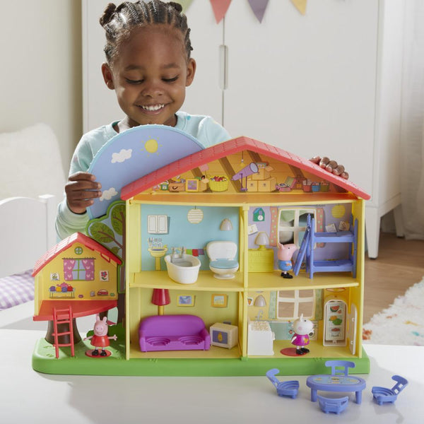 Peppa Pig Peppa’s Adventures Peppa's Playtime to Bedtime House Preschool Toy