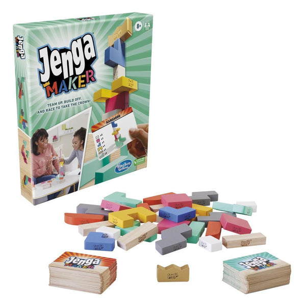 Jenga Maker Stacking Tower Game