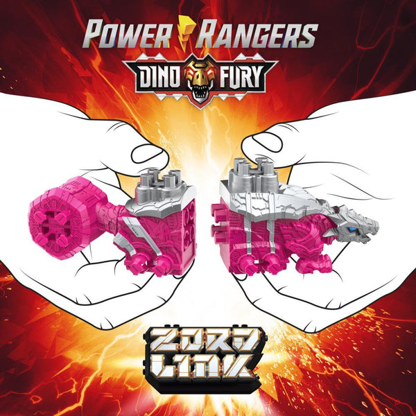 POWER RANGERS Dino Fury Ankylo Hammer and Tiger Claw Zord