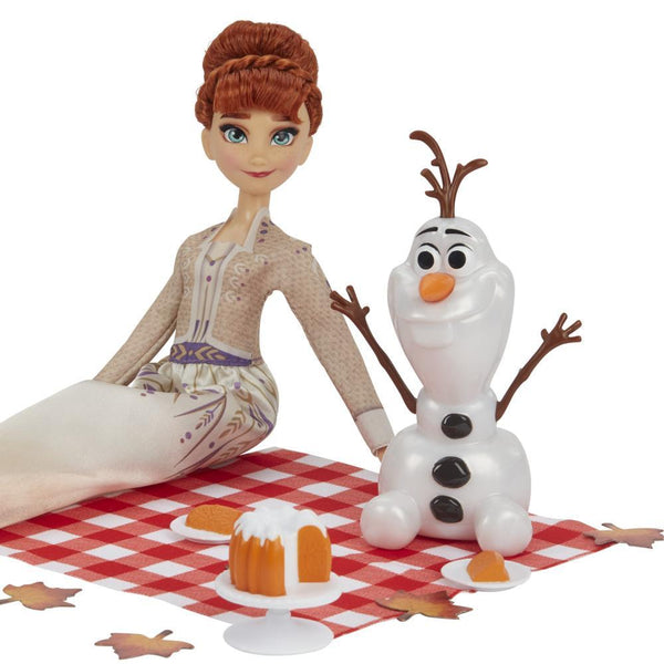 Disney Frozen 2 Anna and Olaf's Autumn Picnic Fashion Doll