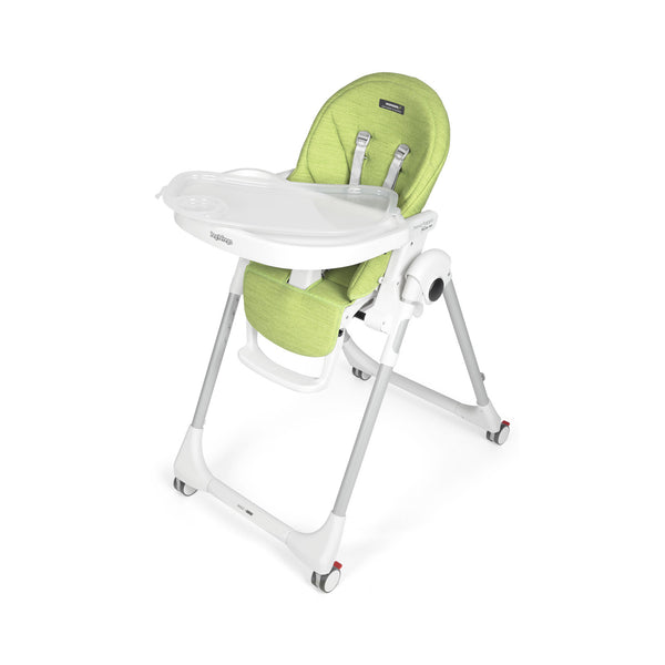 Peg Perego Prima Pappa Follow Me Baby High Chair in Wonder Green