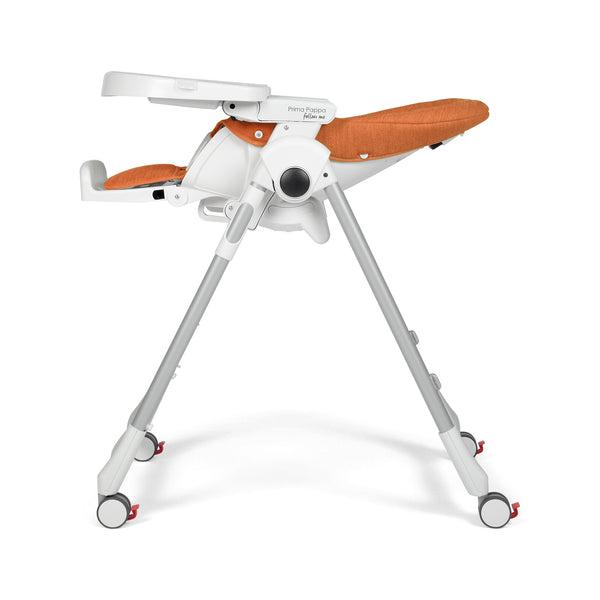 Peg Perego Prima Pappa Follow Me Baby High Chair in Wonder Orange