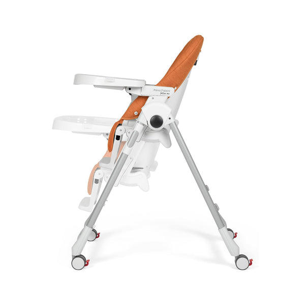 Peg Perego Prima Pappa Follow Me Baby High Chair in Wonder Orange