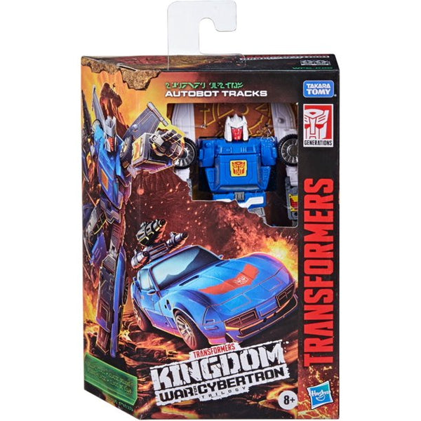 TRANSFORMERS Kingdom Deluxe WFC-K26 AUTOBOT TRACKS Action Figure