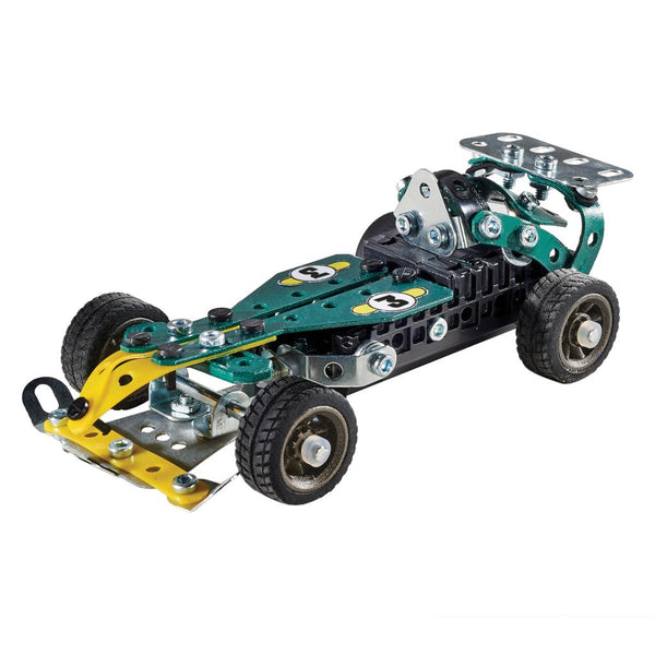 Meccano Pullback Racing Car - Roadster Cabriolet - 5 Model Set 18202