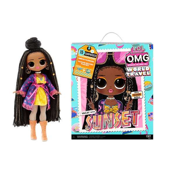 LOL Surprise OMG World Travel Fashion Doll Sunset