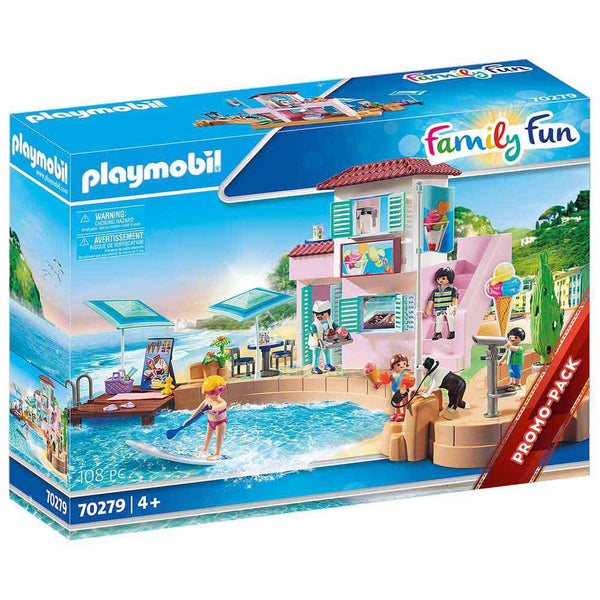 PLAYMOBIL Waterfront Ice Cream Shop 70279