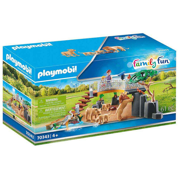 PLAYMOBIL Outdoor Lion Enclosure 70343