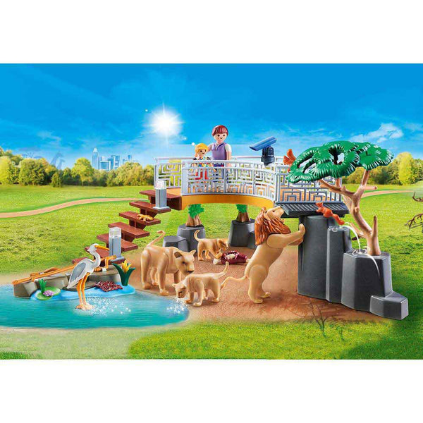 PLAYMOBIL Outdoor Lion Enclosure 70343